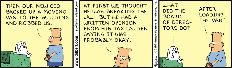 Dilbert Cartoon